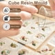 thumbnail image 3 of Molde de Resina en Cubo Uxcell, Molde de Fundición de Resina Epóxica Grande y Profundo de 2" de Silicona para Manualidades de DIY, Velas, Jabón, Adornos, Fabricación de Resina (Beige), 3 of 7