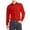 Red, variant on Men's Dress Shirt Long Sleeve Regular Fit Button Up Pocket Solid Standard Cuff Red