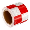 thumbnail image 3 of Reflective Tape, Waterproof Adhesive High Visibility Caution Warning Safety Tape Reflector for Trucks  Cars Red White, 3 of 6