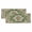 Green, variant on Valances for Windows, Green Boho Kitchen Curtains Valances 2 Pack for Living Room Bedroom Bathroom, Farmhouse Tribal Vintage Tribal Texture Light Filtering Curtains Rod Pocket Valance 42"x12"