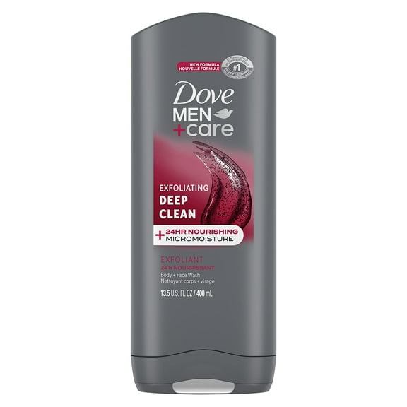 Dove Men Care Body & Face Wash, Deep Clean 13.50 oz (Pack of 3)