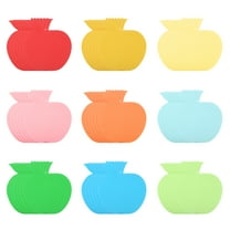 Uxcell 54Pcs Apple Cutouts, Apple Shaped Decorative Cut-outs Die Cut Paper Decorations for Classroom DIY Crafts Projects Party Supplies Wall Decor Bulletin Board Decoration