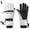 White3, variant on Winter Ski Gloves Suitable for Men and Women, Outdoor Windproof Waterproof and Slip-Resistant Thinsulate Ski Gloves Keep Hands Warm and Dry