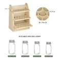 thumbnail image 5 of LIANTRAL Essential Oils Storage Rack, Wooden Nail Polish Display Holder Organizer - 45 Slots for 10/15/20/30 ml Bottles, Natural Wood Color, 5 of 7