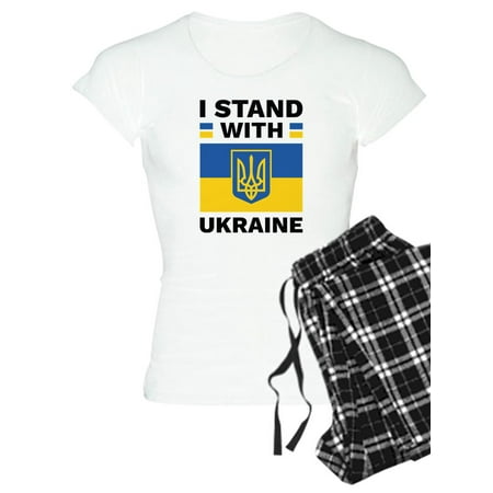 

CafePress - I Stand With Ukraine - Women s Light Pajamas