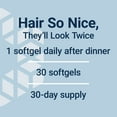 thumbnail image 5 of Life Extension Hair Growth for Men, ActriSave® prickly pear and black rice, VI-SPO® saw palmetto, supports hair growth, fullness and density, non-GMO, 1-daily, gluten-free, 30 softgels, 5 of 10