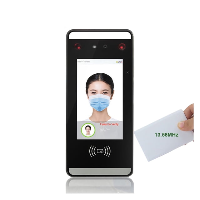 Visible Light Biometric Palm Face Recognition RFID Card Door Access Control Time Attendance Machine Speedface-C5L ,Easy to Use