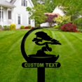 thumbnail image 3 of Handmadetneonsign Bonsai Tree Metal With Stake, Bonsai Metal Name Sign Stake, Garden Metal Stake Decor 45751, 3 of 5