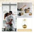 thumbnail image 3 of OUNONA Giratorio Decorativo De Acero Inoxidable Dorado Para Festiva Y, 3 of 7
