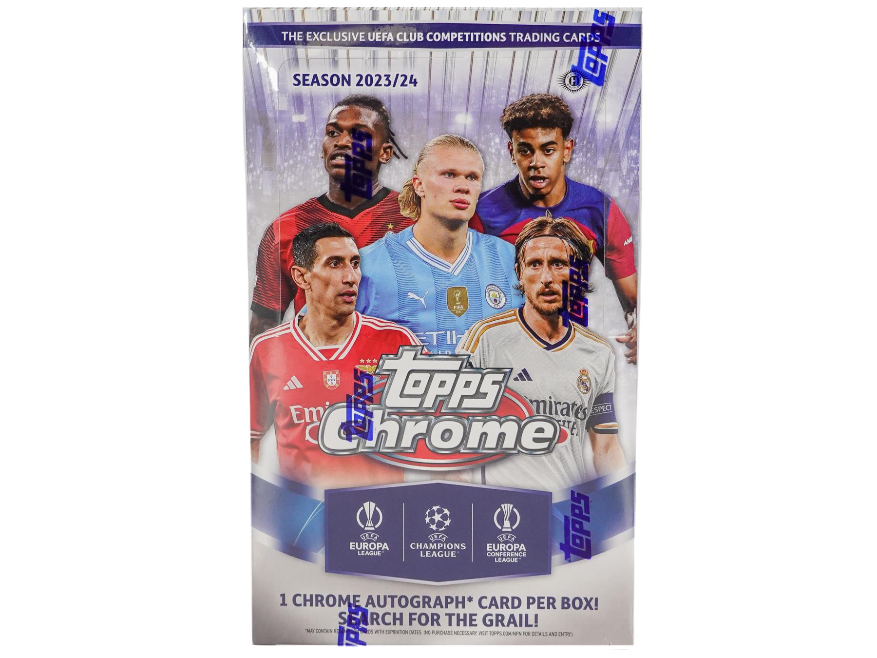 2023 Topps Finest Trading Cards Euro 2024 Germany サッカー 未開封 