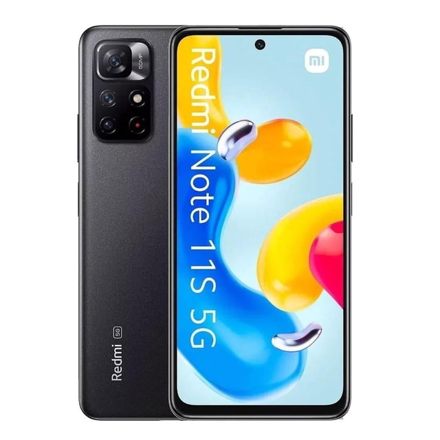 Smartphone Xiaomi Redmi Note 11s 5G 6GB RAM 128GB ROM Negro Desbloqueado