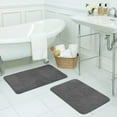 thumbnail image 6 of Bounce Comfort Pelton Micro Plush Memory Foam Bath Mat, 6 of 11