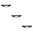 thumbnail image 4 of Qarigey Cinturones de mujer Accesorios de moda Accesorio de vestir Cinturón de cintura para decoración Negro Type1 NO1 Qarigey CBP256485, 4 of 6