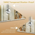 thumbnail image 5 of Navi LED Bathroom Mirror 72" x 36" with Backlit,Mirror with Lights Wall Mounted Anti Fog,Led Mirror for Bathroom,HD Tempered Glass,Shatter-Proof, 5 of 12