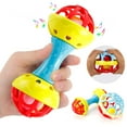 thumbnail image 1 of Infant Can Be Boiled To Appease The Newborn Baby Early Education Fitness Soft Rubber Hand Grasping Rattles 0-1 Years Old Toys, 1 of 1
