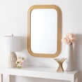 thumbnail image 2 of SAFAVIEH Ahna 24 in. x 36 in. Solid Framed Mirror, Gold, 2 of 5