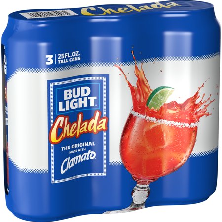 Bud Light Chelada 25oz Can 3pk