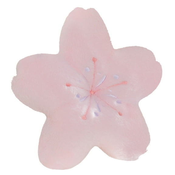 Cherry Blossom Plush Throw Pillow Living Room Sofa Pillow Flower Chair Cushion Throw Pillow (pink)