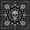Black Gray, variant on Homewish Horror Skull Damask Bed Sheets,Goth Romantic Rose Full Size Sheets,Halloween Bed Set,4-Piece,1 Flat Sheet, 1 Fitted Sheet and 2 Pillowcases