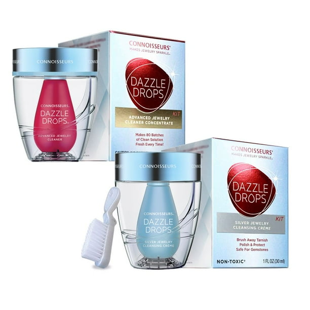 Connoisseurs Dazzle Drops Advanced and Silver Jewelry Cleaning Kit