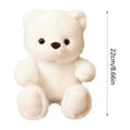thumbnail image 3 of ZKCCNUK Kids Toys Simulated Teddy Bear Lint Toy Children's Small Size Teddy Bear Doll Girls' Cloth Doll Pillow Birthday Gift Children's Holiday Birthday Gift on Clearance, 3 of 6
