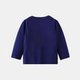 thumbnail image 6 of Gelikeya Girls Fall Winter Sweater Clothes Fashion Graphic Tee Shirts Casual Loose Wear Sweatshirts (Dark Blue, 5-6 Years), 6 of 9