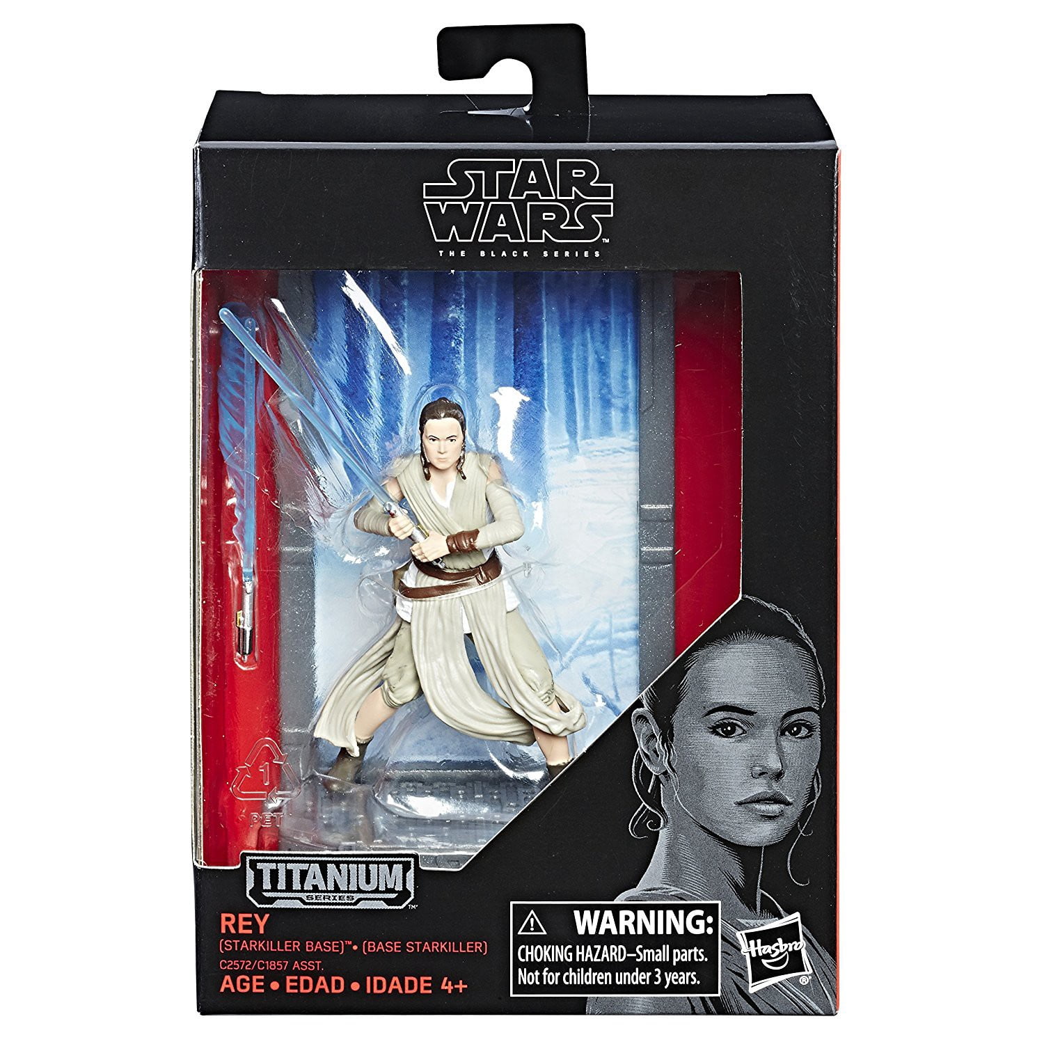Star Wars theBlack Series Titanium Series Rey (Starkiller Base)