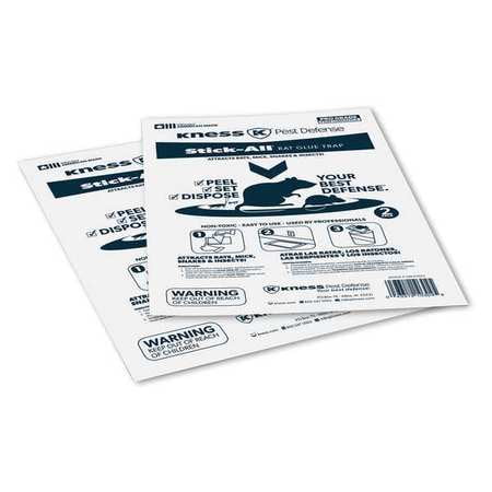 - Stick-All Rat Glue Trap - 2 Pack