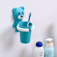 thumbnail image 3 of Traceless Suction Wall-mounted Kids Toothbrush Holder, Children's, 3 of 5