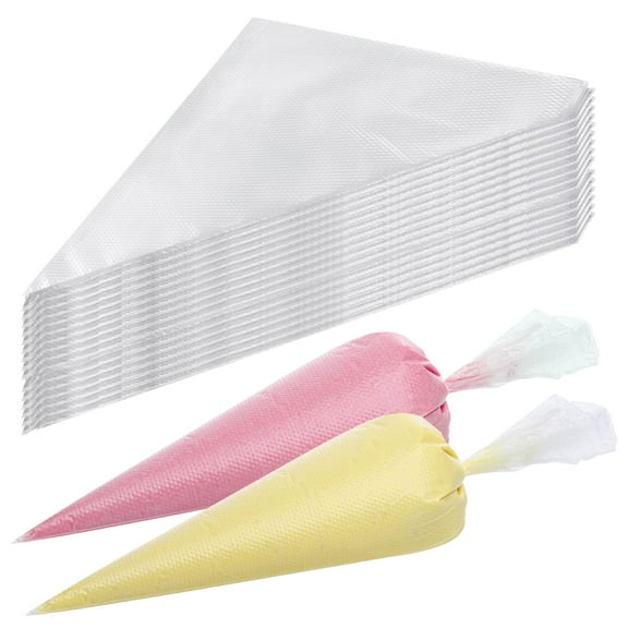 400 Pcs Disposable Piping Bags 12inch Anti-Burst Pastry Bags,Tipless Icing Piping Bag for Cake,Cream Frosting and Cookie Decoration Supplies