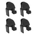 thumbnail image 1 of 4pcs Versatile Nylon Pontoon Boat Clips - Boat Bumper Hangers for 1in and 1.25in Rectangular Tubes with 3/8in Rope Compatibility, 1 of 7