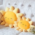 thumbnail image 5 of Sun Pillow Plush Sofa Cushion Pillow Cute Stuffed Sun Cushion Sun Shaped Floor Pillow Car Throw Pillow Plush Soft Toy for Kids Women Girls Bedside Home Decoration 15.7 Inch, 5 of 7