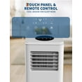 thumbnail image 5 of DSstyles Powerful 10,000 BTU Portable Air Conditioner – 3-in-1 Cooling, Fan & Dehumidifier – Remote Control, Sleep Mode, Low Noise, 24H Timer, Window Kit – Cools Up to 450 sq ft – Dark Top Cover Plus, 5 of 5