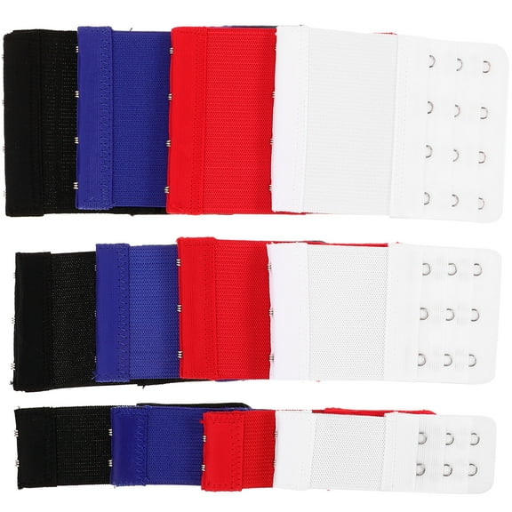 12pcs Women Bra Extenders Girls Bra Strap Extender Bra Hooks Replacement