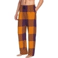 thumbnail image 2 of Disketp Fall Buffalo Plaid Men'S Pajama Pants - Ultra Soft Fleece Sleep And Lounge Pants (Size: S-Xxl), 2 of 9