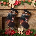 thumbnail image 6 of Sikiie Cool Tiger Christmas Stockings,18 Inches Christmas Stockings Xmas Hanging Stockings for Family Christmas Decorations & Gifts, 6 of 7