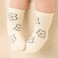 thumbnail image 5 of Povozer Toddler Crew Cotton Socks Baby Solid Socks Infant Kids 5 Pairs(B,M), 5 of 6