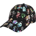 thumbnail image 1 of Dandys World Cap Printed Adjustable Baseball Hat Fan Cap for Men Women, 1 of 6