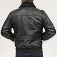 thumbnail image 4 of First Manufacturing WBM2190NZ-XL-BLK Baron Fashion Leather Jacket for Men, Black - Extra Large, 4 of 4