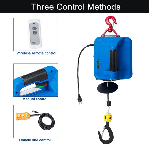Vinmax 3in1 660lb/300kg Wireless Electric Hoist Remote Control