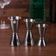 thumbnail image 1 of Juego de medidor Jigger de taza medidora mezcladora de bebidas de cóctel de acero inoxidable 3 uds, 1 of 9
