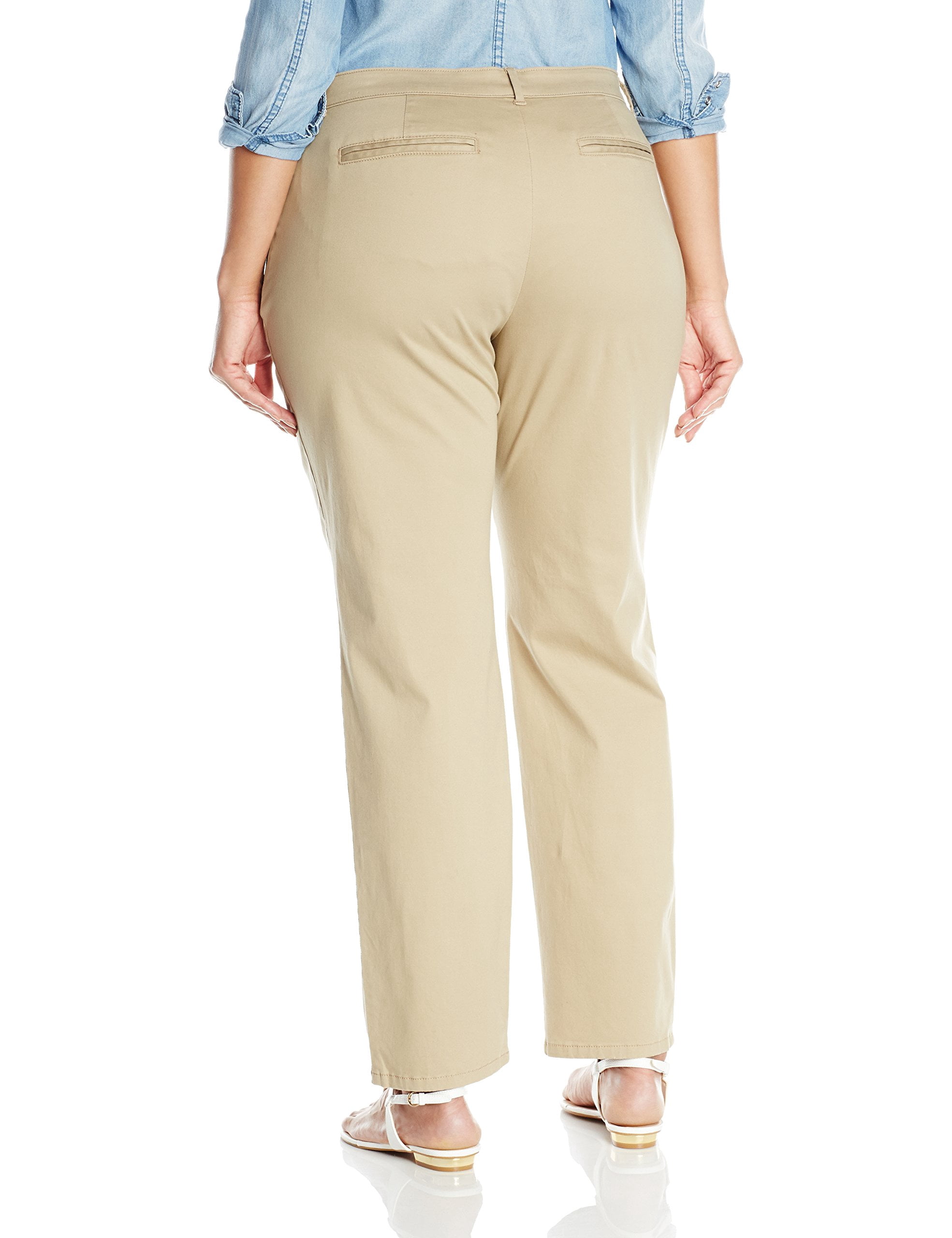 Lee Women's Plus Relaxed Fit Straight Leg Pants