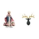 thumbnail image 1 of Centro de mesa con escultura de escena de , adorno acrílico, estatua de cabeza de ciervo de resina, figura de animal, decoración para el h, 1 of 8