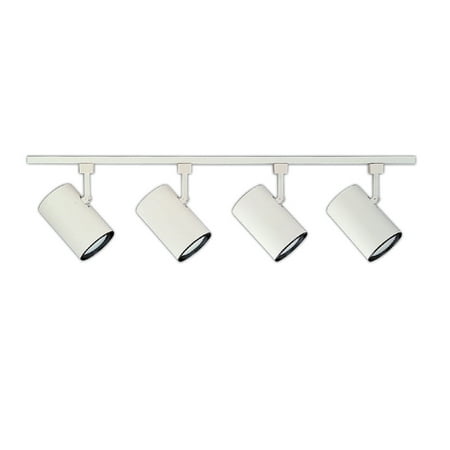 Nicor Lighting 4 Ft Light 75 Watt Linear Track Kit White 10996wh4head Nicor Lighting 4 Ft Light 75 Watt Linear Track Kit White 10996wh4head