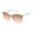 White, variant on Circus NY by Sam Edelman Women's CC569 Shield UV400 Protective Cat Eye Fashion Sunglasses, 143mm