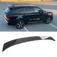 thumbnail image 2 of Ikon Motorsports Rear Trunk Lid Middle Spoiler Wing Lip Added on Bodykit Compatible With 2021-2024 Kia Sorento ABS Plastic Duckbill Style Carbon Fiber Print, 2 of 8