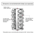 thumbnail image 3 of Especiero Moderno 20 Especies Para Cocina Malubero Malu2128, 3 of 4