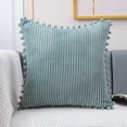 thumbnail image 1 of Yidarton 30*50CM Pillowcase Corduroy Straight Hair Ball Pillow Case Sofa Waist, 1 of 6