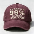 thumbnail image 2 of Breezora Embroidered Dad Hat Adjustable Distressed I Dont Care Cap Baseball Caps for Men Women, 2 of 9