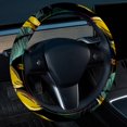 thumbnail image 2 of Banana Car Wheel Cover, Steering Wheel Covers - 14.5 Inch, Printing, PVC Leather, Auto Accessories, 2 of 6